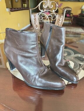 Brown Heel Boots